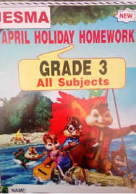 Jesma Holiday Home Work Grade 3 Entrance 2023